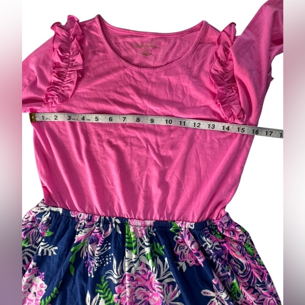 Youth Lilly Pulitzer Girls Kiera dress k211 - Picture 4 of 6